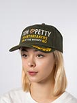 Бейсболка AMERICAN NEEDLE арт. 24002A-TPETTY Tom Petty Club Captain (оливковый)